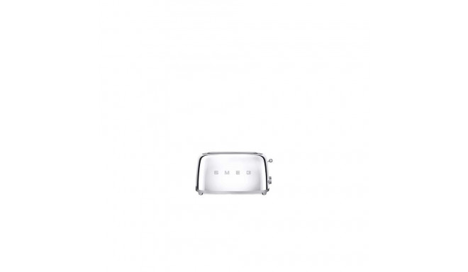 toaster 4 slices chrome