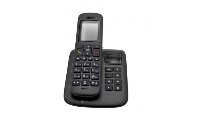 Telekom Sinus A 32 DECT telefon numbrinäiduga ebony