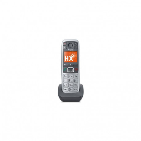 Gigaset E560HX Analog/DECT telephone Caller ID Grey, Silver