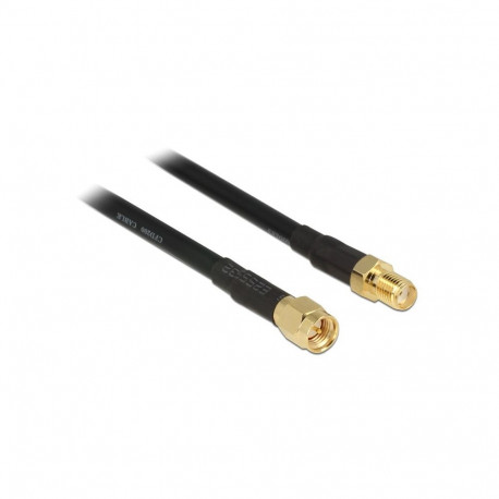 DeLOCK 15m CFD200 coaxial cable SMA