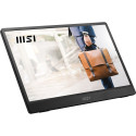 MSI PRO MP161 E2U kaasaskantav monitor must 39.6 cm (15.6") LED 1920 x 1080 pikslit