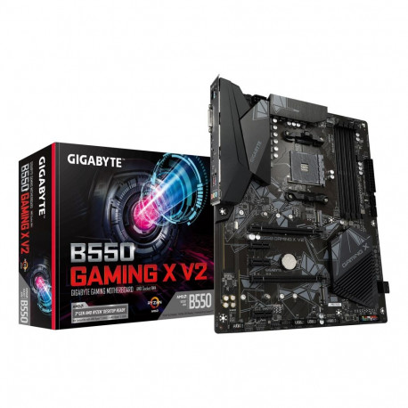 GIGABYTE B550 Gaming X V2 emaplaat - AMD Ryzen 5000 CPUs, 10+3 Phases VRM, kuni 4733MHz DDR4, 1xPCIe