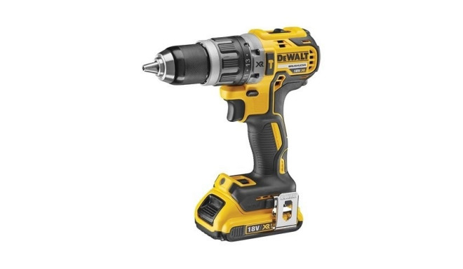 DeWALT DCD796D2-QW võtmeta must kollane puur 1.6 kg