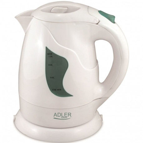 Adler AD 08 w elektriline veekeetja 1 L 850 W valge