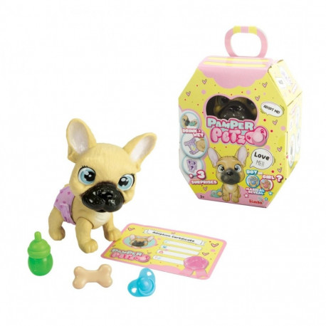 Figurka pamper petz piesek buldog francuski