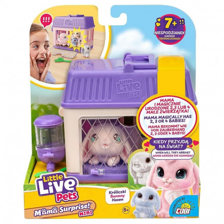 Little Live Pets mängukomplekt Mama Surprise Mini küülik