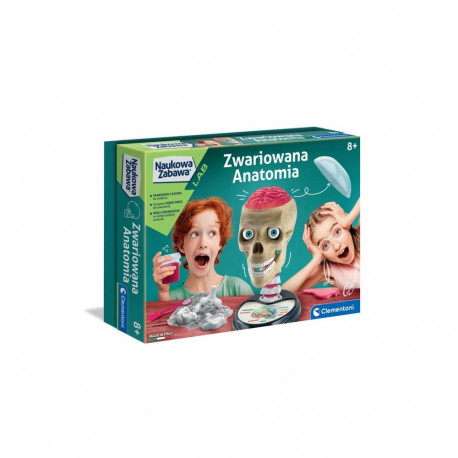 Naukowa Zabawa Zestaw Zwariowana Anatomia Język Polski Clementoni 50697