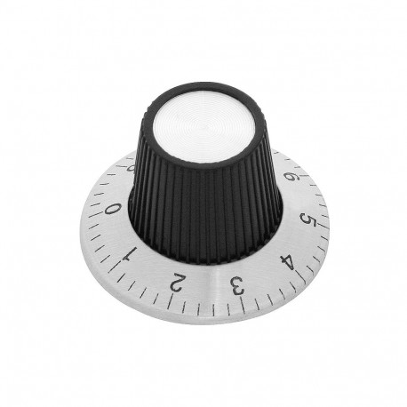 8809# potentsiomeetri nupp skaalaga läbimõõt 24mm (5 tk.)