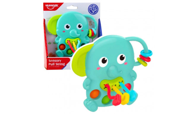 Grzechotka elevant roheline sensoorne liikuvad elemendid