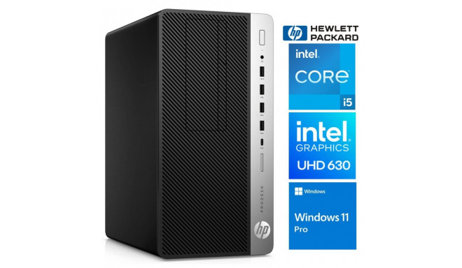 HP 600 G5 MT i5-9500 64GB 128SSD M.2 NVME WIN11Pro
