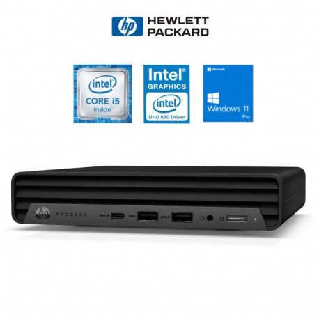 HP 600 G6 Desktop Mini i5-10500T 32GB 512SSD M.2 NVME WIN11Pro
