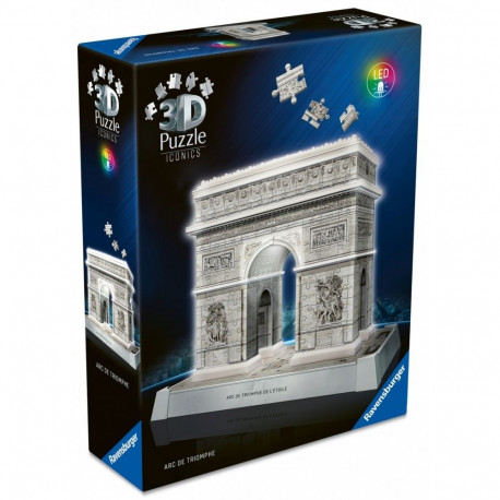 Puzzle 3D Arc de Triomphe in Paris