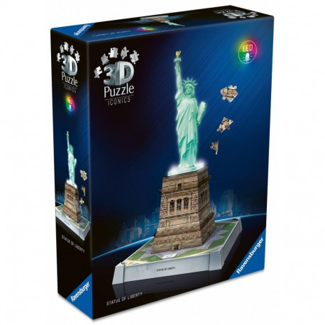 Puzzle 3D statue of liberty