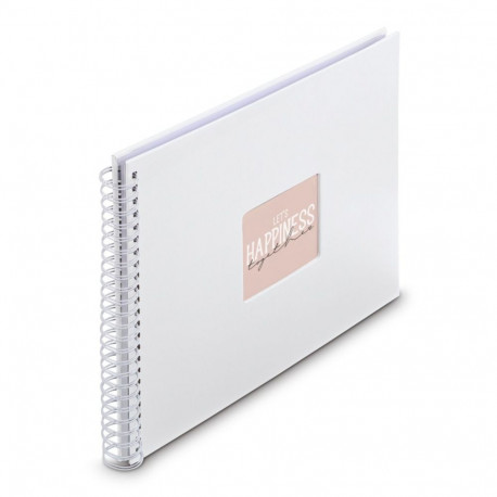 Hama Fine Art Spiral valge 36x32 50 valget lehte 9844