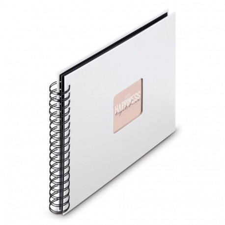 Hama Fine Art Spiral valge 28x24 50 musta lehte 9846