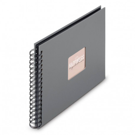 Hama Fine Art Spiral steingrau 28x24 50 musta lehte 9840