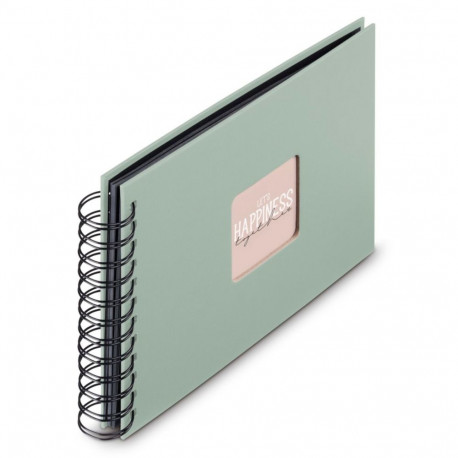 Hama Fine Art Spiral salvei 24x17 50 musta lehte 9869