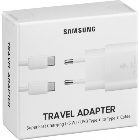 Samsung Quick Charger USB-C 25W 1 m white