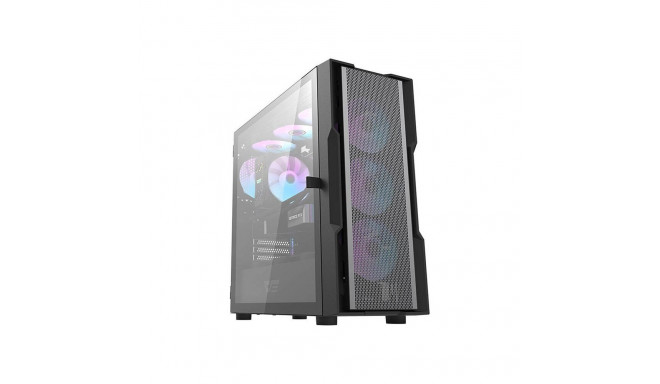 Darkflash DK431 Mesh computer case (black) + 4 ARGB fans