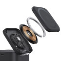 Baseus MagPro 3in1 25W MagSafe Compatible Inductive Charger for Phone and Smartwatch - Black