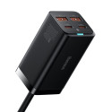 Baseus GaN3 Pro fast universal GaN charger 2 x USB Type C / 2x USB 100W PD3.0, QC4.0 +, AFC black (C Baseus GaN3 Pro fast universal GaN charger 2 x USB Type C / 2x USB 100W PD3.0, QC4.0 +, AFC black (C