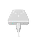 Baseus Magnetic Mini 10000mAh USB-C PD 20W / MagSafe 15W powerbank - white + USB-C cable