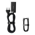 Baseus GaN3 Pro fast universal GaN charger 2 x USB Type C / 2x USB 100W PD3.0, QC4.0 +, AFC black (C Baseus GaN3 Pro fast universal GaN charger 2 x USB Type C / 2x USB 100W PD3.0, QC4.0 +, AFC black (C