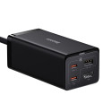 Baseus fast charger GaN5 Pro HUB HDMI 2 x USB-C / USB-A / HDMI 4K 30Hz 1.5m black + USB-C cable - US
