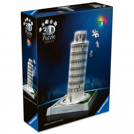 3D pusle Pisa viltune torn