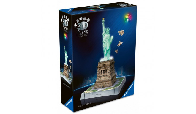 Puzzle 3d statua wolności
