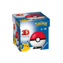 3D pusle 54 elementi, punane pokemon