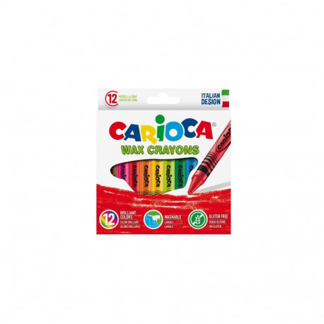 Rasvakriidid CARIOCA 12 värvi