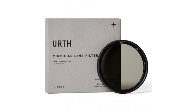 Urth 72mm ND2 32 (1 5 Stop) Variable ND Lens Filter (Plus+)