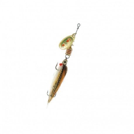 Mepps AGLIA TW STREAMER-1 3,6g Gold/streamer fly
