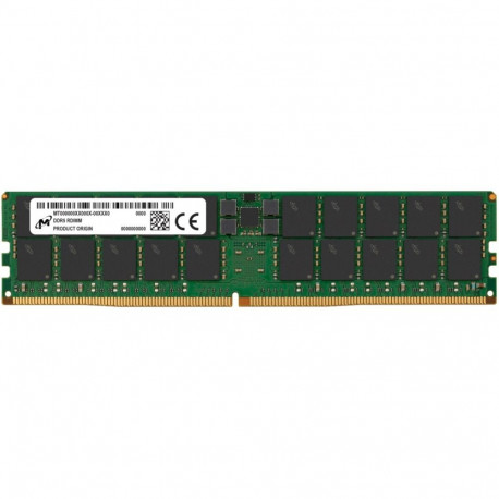 "Micron - Modul - 64 GB - DIMM 288-PIN - 6400 MHz / PC5-51200 - CL52 - 1.1 V - registriert - ECC - g