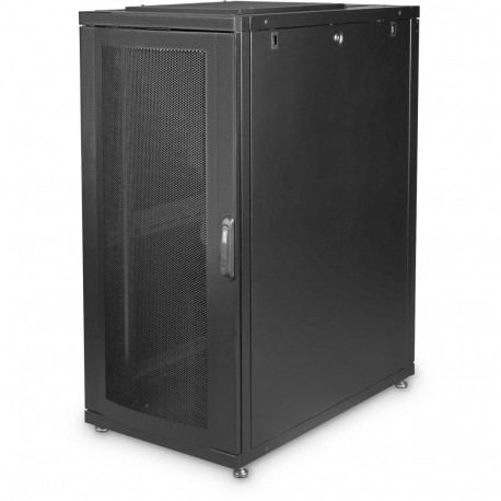 "DIGITUS Serverschrank Unique 26HE 1260x600x1000mm schwarz (Speditionsversand)"