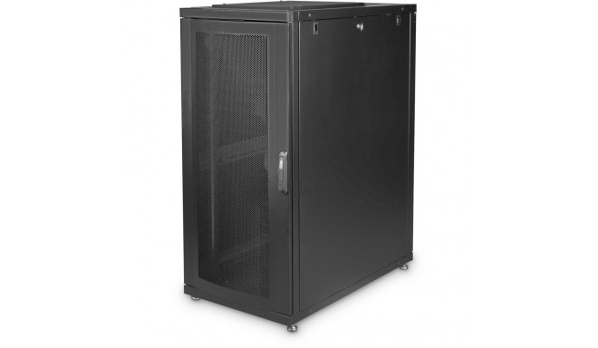 "DIGITUS Serverschrank Unique 26HE 1260x600x1000mm schwarz (Speditionsversand)"