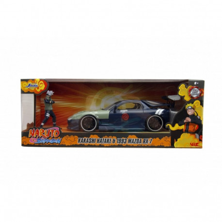 Vehicle with figure Naruto 93 Mazda RX-7 1/24