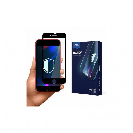 3MK Hardy iPhone 7/8/SE 2020/2022 Chemically Hardened Glass Black