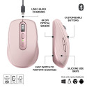 MOUSE USB OPTICAL WRL MX 3S/PINK 910-006931 LOGITECH