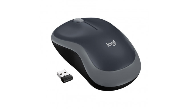 Logitech wireless mouse M185, grey (910-002235)