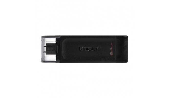 Kingston 64GB USB-C 3.2 Gen 1 DataTraveler 70
