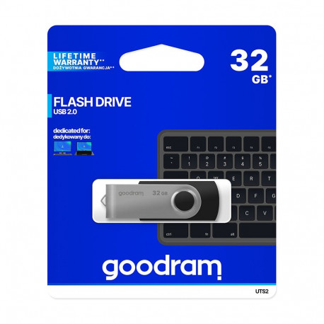 Goodram flash drive 32GB USB 2.0 Twister, black