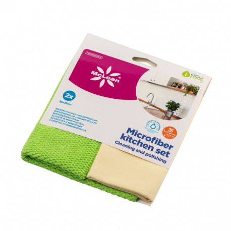 OUT McLean köögi mikrokiudlappide komplekt 2tk, 35x35cm