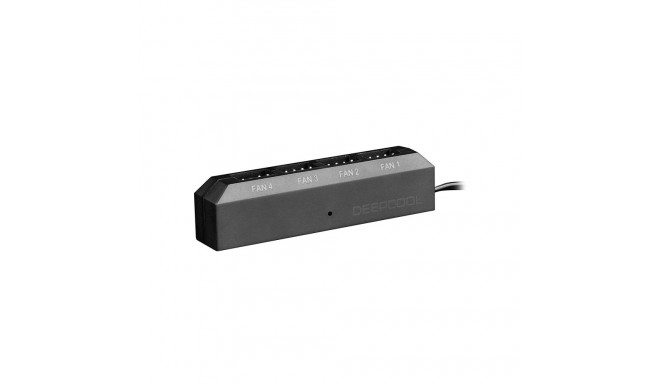 Deep Cool Fan Hub FH-04, fan control (black, 4-port)