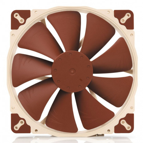 Ventilaator NF-A20 PWM 200mm, kreem/pruun