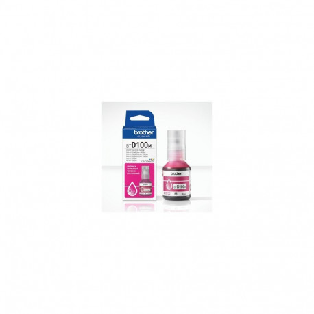 BROTHER BTD100M MAGENTA INK BOTTLE - 5,000 PAGES