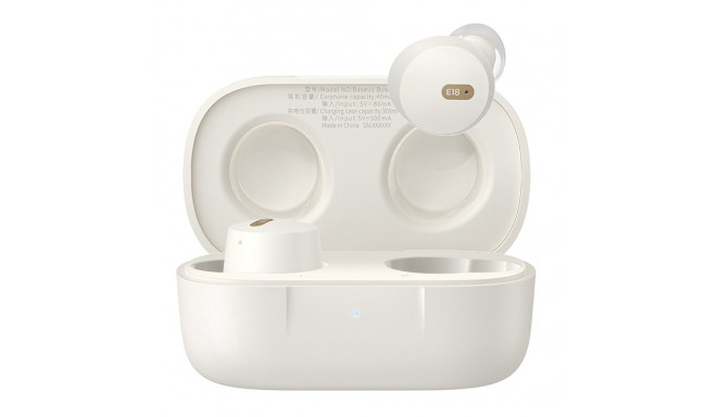 Baseus Bowie E18 Wireless TWS ENC IPX4 Earphones - White