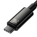 Cable USB C - USB C 480Mb/s 240W 3m Baseus Tungsten Gold CAWJ040101 - black
