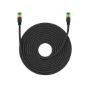 Baseus fast RJ45 cat. network cable. 8 40Gbps 20m braided black